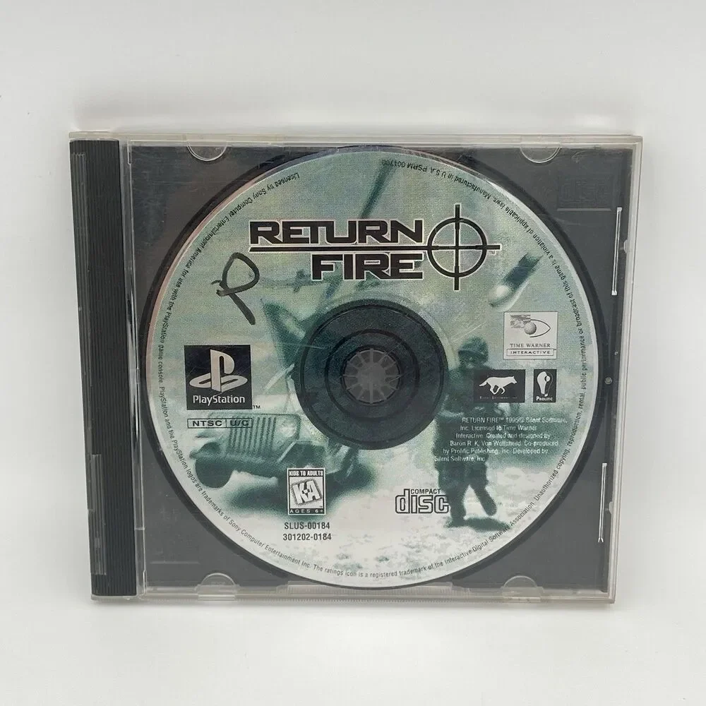 Return Fire (Sony PlayStation 1, 1995) PS1 Game - Disc Only